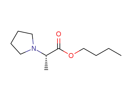 (S)-n-butyl 2-(pyrrolidin-1-yl)propanoate