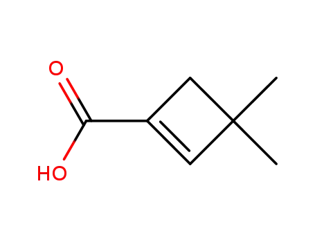 1-사이클로부텐-1-카복실산, 3,3-디메틸-(7CI,9CI)