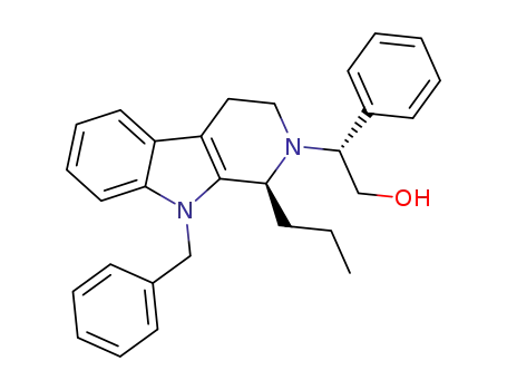 (S)-9-benzyl-2-[(R)-2-hydroxy-1-phenylethyl]-1-propyl-1,2,3,4-tetrahydropyrido[3,4-b]indole