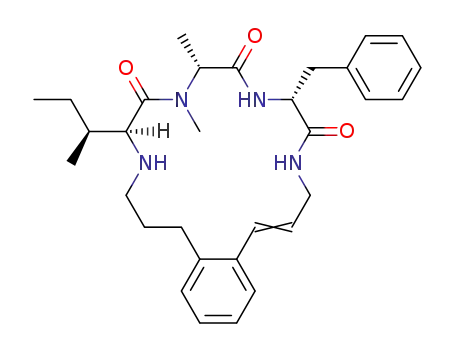 C<sub>31</sub>H<sub>42</sub>N<sub>4</sub>O<sub>3</sub>