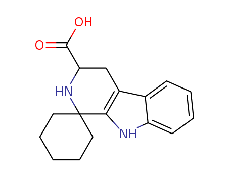 3',4'-DIHYDRO-SPIRO[CYCLOHEXANE-1,1'(2'H)-PYRIDO[3,4-B]INDOLE]-3'-CARBOXYLIC ACID