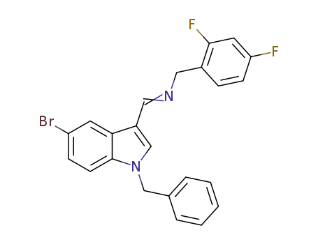 Molecular Structure of 1196705-92-6 (C<sub>23</sub>H<sub>17</sub>BrF<sub>2</sub>N<sub>2</sub>)