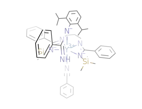 Y((CH<sub>3</sub>)3SiNCC<sub>6</sub>H<sub>5</sub>NCH<sub>2</sub>)2CH<sub>2</sub>(NHC<sub>6</sub>H<sub>3</sub>(CH(CH<sub>3</sub>)2)2C<sub>6</sub>H<sub>5</sub>CN)C<sub>6</sub>H<sub>5</sub>CN