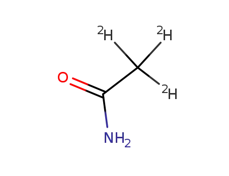 Molecular Structure of 23724-60-9 (ACETAMIDE-2,2,2-D3)