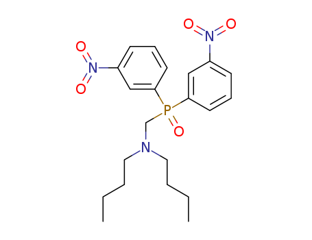 1-Butanamine, N-[[bis(3-nitrophenyl)phosphinyl]methyl]-N-butyl-
