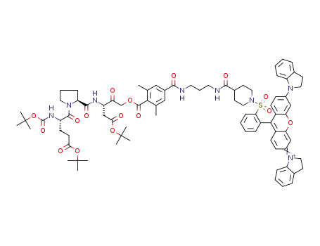 C<sub>82</sub>H<sub>97</sub>N<sub>8</sub>O<sub>16</sub>S<sup>(1+)</sup>