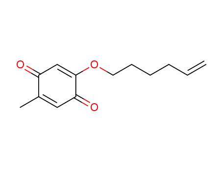 2-(hex-5-enyloxy)-5-methylcyclohexa-2,5-diene-1,4-dione