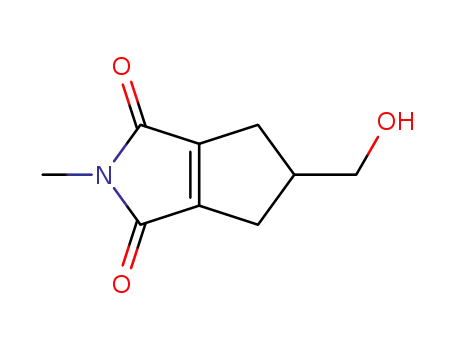 5-(hydroxymethyl)-2-methyl-5,6-dihydrocyclopenta[c]pyrrole-1,3(2H,4H)-dione