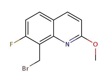 8-(bromomethyl)-7-fluoro-2-methoxyquinoline
