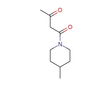 Molecular Structure of 196408-00-1 (1-(4-methylpiperidin-1-yl)butane-1,3-dione)