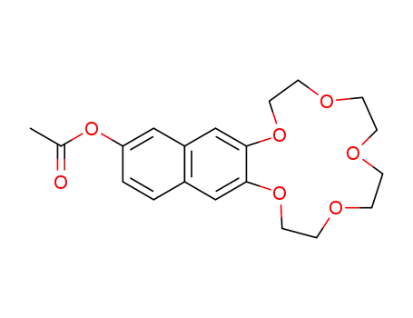 2,3,5,6,8,9,11,12-octahydronaphtho[2,3-b][1,4,7,10,13]pentaoxacyclopentadecin-16-yl acetate