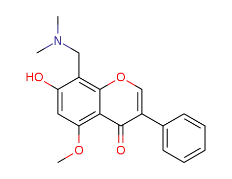 7-hydroxy-8-[(dimethylamino)methyl]-5-methoxy-3-phenyl-4H-chromen-4-one