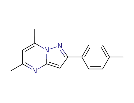 5,7-dimethyl-2-(4-methylphenyl)pyrazolo[1,5-a]pyrimidine