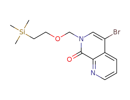 5-bromo-7-(2-trimethylsilylethoxymethyl)-1,7-naphthyridin-8-one