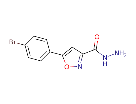 Molecular Structure of 870703-96-1 (5-(4-BROMOPHENYL)ISOXAZOLE-3-CARBOXYLI&)