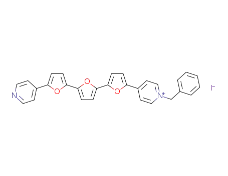 1-benzyl-4-{5’’-(pyridine-4-yl)-[2,2’:5’,2’’-terfuran]-5-yl}pyridine-1-ium iodide