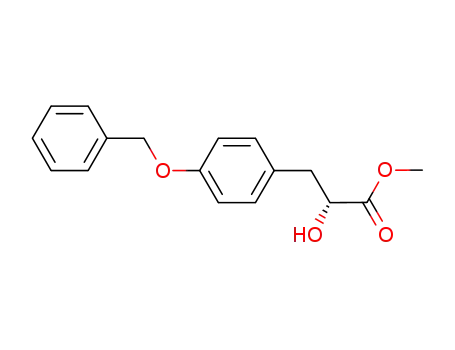 (R)-3-(4-benzyloxy-phenyl)-2-hydroxy-propionic acid methyl ester