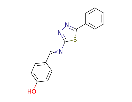 Molecular Structure of 6578-87-6 (4-{[(5-phenyl-1,3,4-thiadiazol-2-yl)amino]methylidene}cyclohexa-2,5-dien-1-one)