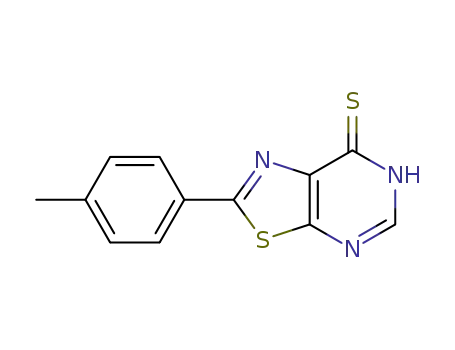 2-(4-methylphenyl)-6H,7H-[1,3]thiazolo[5,4-d]pyrimidine-7-thione
