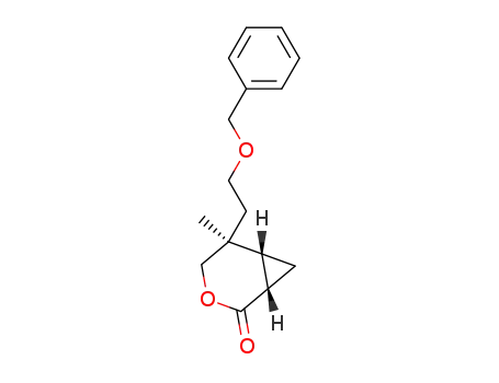 (1S,5S,6R)-5-(2-(benzyloxy)ethyl)-5-methyl-3-oxabicyclo[4.1.0]heptan-2-one