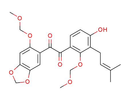 C<sub>24</sub>H<sub>26</sub>O<sub>9</sub>