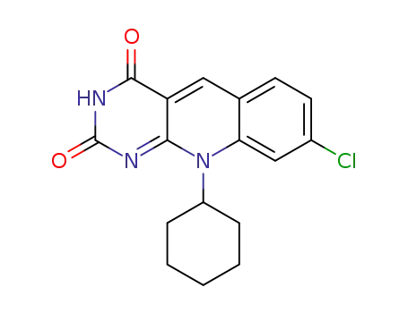 8-chloro-10-cyclohexylpyrimido[4,5-b]quinoline-2,4-dione