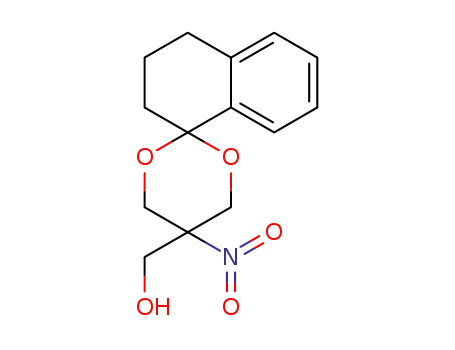 Molecular Structure of 1580372-21-9 (1',2',3',4'-tetrahydro-5-hydroxymethyl-5-nitrospiro[1,3-dioxane-2,1'-naphthaline])