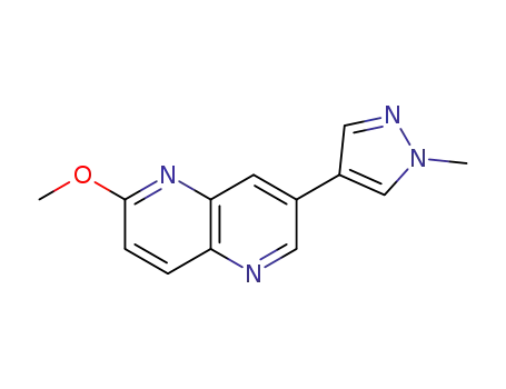 6-methoxy-3-(1-methylpyrazol-4-yl)-1,5-naphthyridine