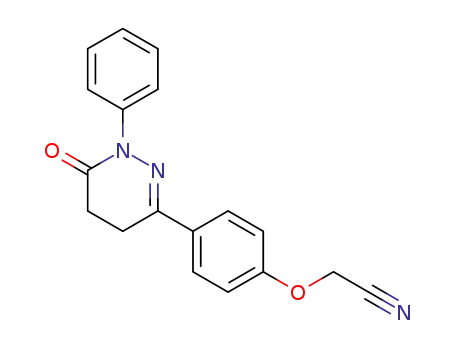 6-(4-cyanomethoxyphenyl)-2-phenyl-4,5-dihydropyridazin-3(2H)-one