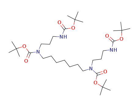 2,6,14,18-Tetraazanonadecanedioic acid, 6,14-bis[(1,1-dimethylethoxy)carbonyl]-, bis(1,1-dimethylethyl) ester