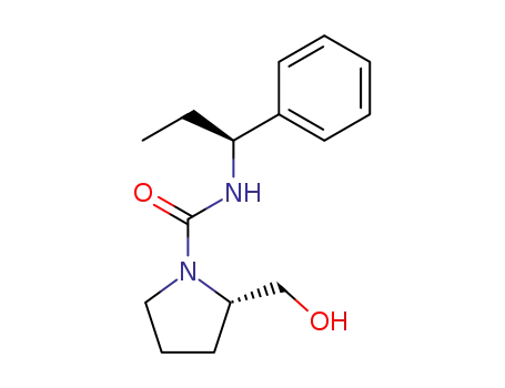 (2S,1'S)-2-Hydroxymethyl-N-1'-phenylpropyl-1-pyrrolidinecarboxamide