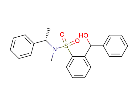 o-(1-Hydroxy-1-phenylmethyl)-N-methyl-N-<(S)-1-phenylethyl>benzenesulfonamide
