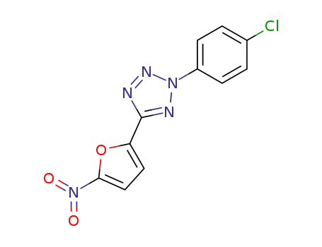 2-(4-chlorophenyl)-5-(5-nitrofuran-2-yl)-2H-tetrazole