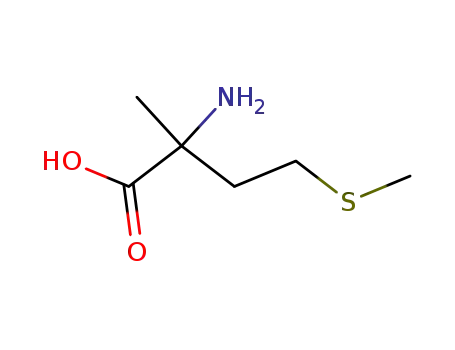Molecular Structure of 2749-07-7 (ALPHA-METHYL-DL-METHIONINE)