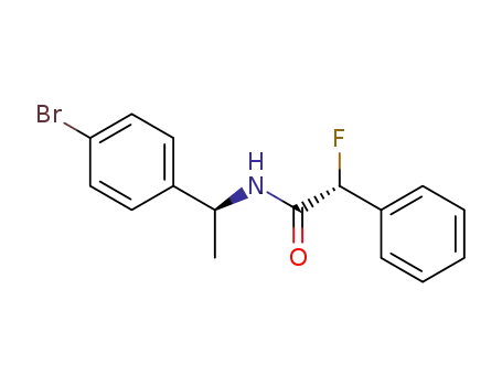 (R)-N-[(S)-1-(4-Bromo-phenyl)-ethyl]-2-fluoro-2-phenyl-acetamide