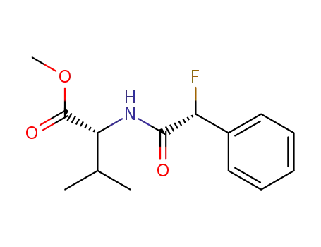 (R)-2-((R)-2-Fluoro-2-phenyl-acetylamino)-3-methyl-butyric acid methyl ester