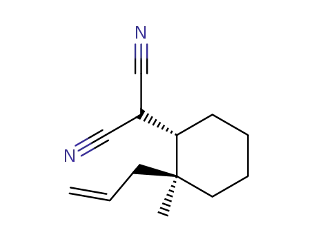trans-<2'-methyl-2'-(prop-2''-enyl)cyclohexyl>propanedinitrile