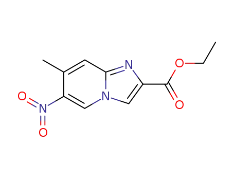 7-메틸-6-니트로-이미다조[1,2-a]피리딘-2-카르복실산 에틸 에스테르