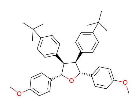 (2R,3S,4R,5S)-3,4-bis(4-(tert-butyl)phenyl)-2,5-bis(4-methoxyphenyl)tetrahydrofuran