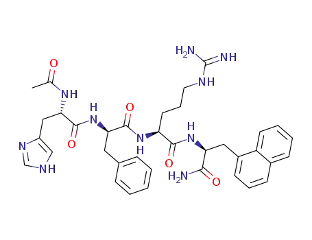 L-Alaninamide,
N-acetyl-L-histidyl-D-phenylalanyl-L-arginyl-3-(1-naphthalenyl)-