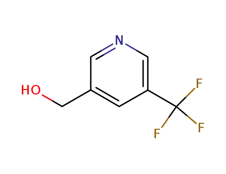 Molecular Structure of 131747-59-6 ((5-Trifluoromethyl-pyridin-3-yl)-methanol)
