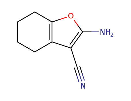 3-Benzofurancarbonitrile, 2-amino-4,5,6,7-tetrahydro-