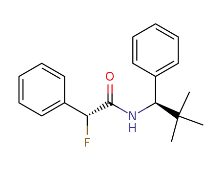 (R)-N-((R)-2,2-Dimethyl-1-phenyl-propyl)-2-fluoro-2-phenyl-acetamide