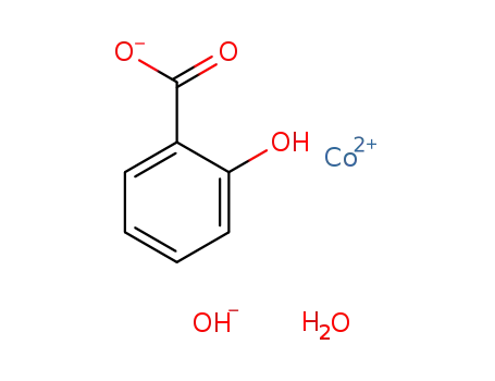 Molecular Structure of 1337555-02-8 (Co<SUP>II</SUP>(OH)(salicylate)(H<SUB>2</SUB>O))