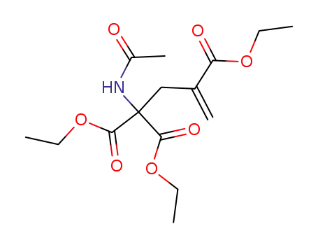 diethyl 2-acetamido-2-carbethoxy-4-methyleneglutaric acid