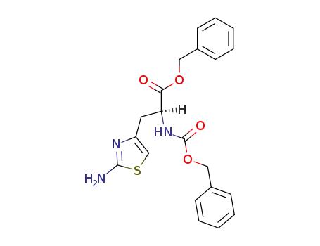 (S)-3-(2-Amino-thiazol-4-yl)-2-benzyloxycarbonylamino-propionic acid benzyl ester