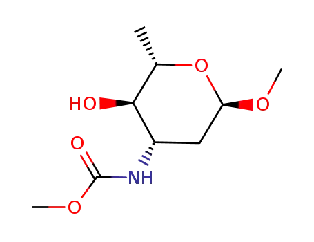 Methyl 2,3,6-trideoxy-3-[(methoxycarbonyl)amino]-alpha-L-arabino-hexopyranoside