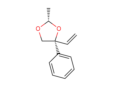 (2S,4R)-2-methyl-4-phenyl-4-vinyl-1,3-dioxolane