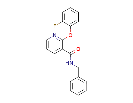 N-Benzyl-2-(2-fluoro-phenoxy)-nicotinamide