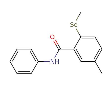 5-Methyl-2-methylselanyl-N-phenyl-benzamide